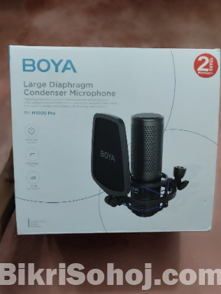 Boya BY-M1000 Pro Large Diaphragm Condenser Microphone